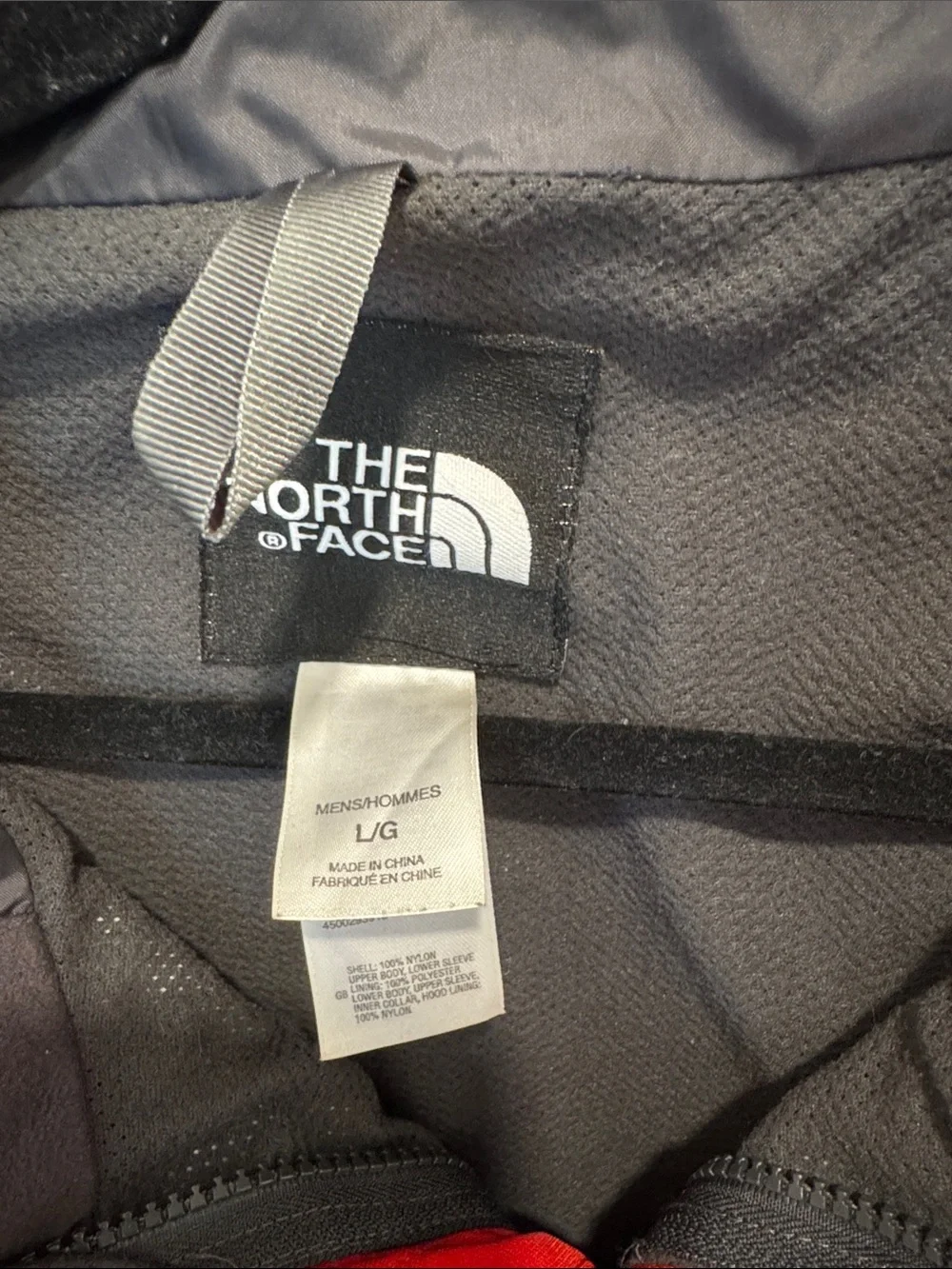 The North Face Red & Gray HyVent Mountain Shell Jacket | Men’s L Gorpcore